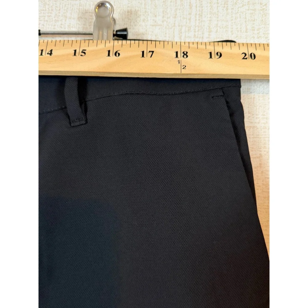 NWT Banana Republic Mens Core Temp Chino Pants 38x32 Black Slim Tapered Gorpcore